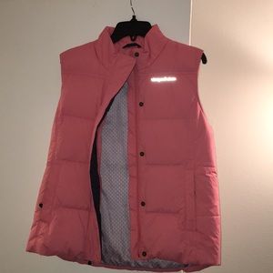 Vineyard Vines Pink Puffy Vest